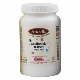 Artebella 8201250 Beyaz 250 ml Parmak Boya