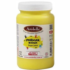 Artebella 8202250 Sarı 250 ml Parmak Boya