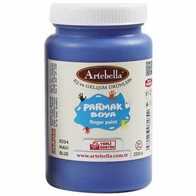 Artebella 8204250 Mavi 250 ml Parmak Boya