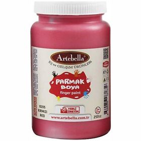 Artebella 8205250 Kırmızı 250 ml Parmak Boya