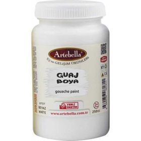 Artebella 8701250 Beyaz 250 ml Guaj Boya