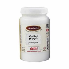 Artebella 8701250 Beyaz 250 ml Guaj Boya