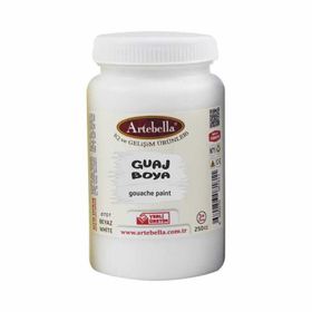 Artebella 8701250 Beyaz 250 ml Guaj Boya