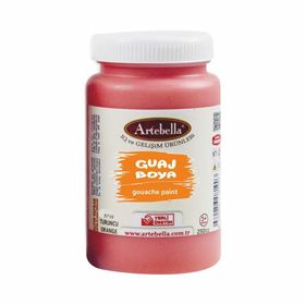 Artebella 8710250 Turuncu 250 ml Guaj Boya