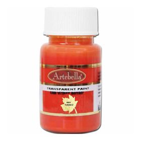 Artebella 880350 Turuncu 50 ml Transparan Cam Vitray Boyası