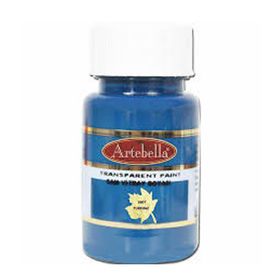 Artebella 880750 Turkuaz 50 ml Transparan Cam Vitray Boyası