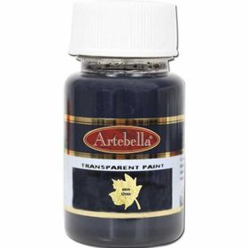 Artebella 880850 Siyah 50 ml Transparan Cam Vitray Boyası