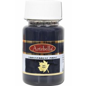 Artebella 880850 Siyah 50 ml Transparan Cam Vitray Boyası