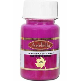 Artebella 881250 50 cc Fuşya Transparan Cam Vitray Boyası