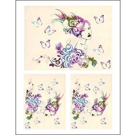 Artebella 929K 23x34 cm Koyu Zemin Soft Kolay Transfer