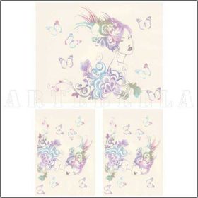 Artebella 929K 23x34 cm Koyu Zemin Soft Kolay Transfer