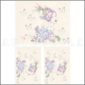 Artebella 929K 23x34 cm Koyu Zemin Soft Kolay Transfer