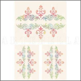 Artebella 933K 23x34 cm Koyu Zemin Soft Kolay Transfer