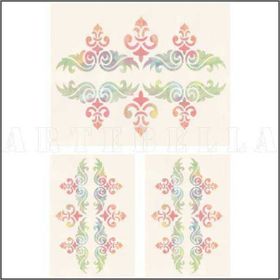 Artebella 933K 23x34 cm Koyu Zemin Soft Kolay Transfer