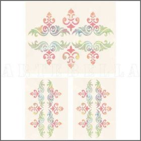 Artebella 933K 23x34 cm Koyu Zemin Soft Kolay Transfer