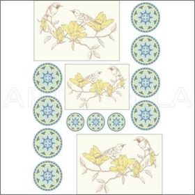 Artebella 945K 23x34 cm Koyu Zemin Soft Kolay Transfer