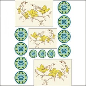 Artebella 945K 23x34 cm Koyu Zemin Soft Kolay Transfer