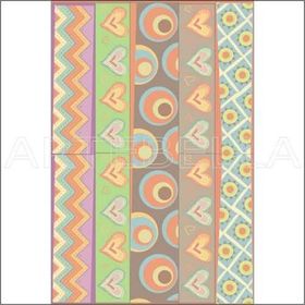 Artebella 948K 23x34 cm Koyu Zemin Soft Kolay Transfer