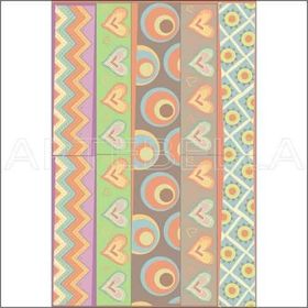 Artebella 948K 23x34 cm Koyu Zemin Soft Kolay Transfer