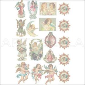 Artebella 952K 23x34 cm Koyu Zemin Soft Kolay Transfer