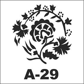 Artebella A-29 20X20 cm Stencil