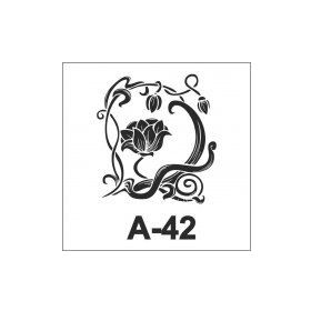 Artebella A-42 20X20 cm Stencil