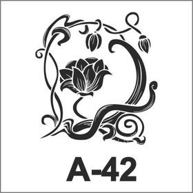 Artebella A-42 20X20 cm Stencil