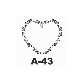 Artebella A-43 20X20 cm Stencil