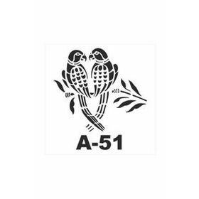 Artebella A-51 20X20 cm Stencil