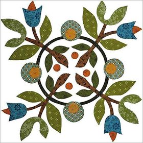 Artebella Açık Zemin 16x16 cm 1828V Kolay Kumaş Transfer