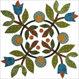 Artebella Açık Zemin 16x16 cm 1828V Kolay Kumaş Transfer