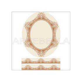 Artebella Açık Zemin 23x34 cm 1751V Büyük Dantel Kolay Transfer