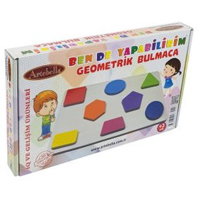 Artebella Ahşap Geometrik Bulmaca