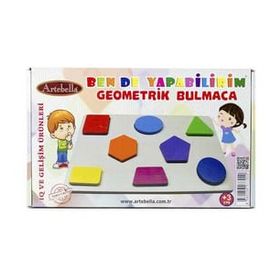 Artebella Ahşap Geometrik Bulmaca