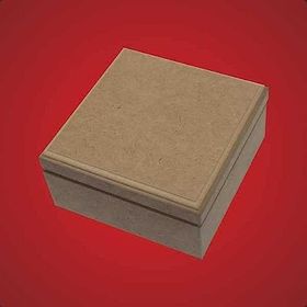Artebella AKT26 12X12X6 cm Ahşap Mdf Kutu