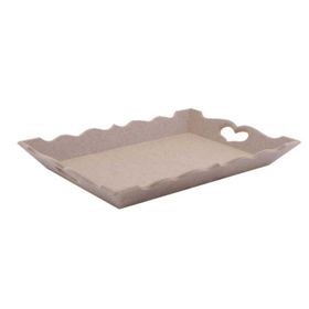 Artebella ATP012 45x36x7 cm Ahşap Mdf Tepsi