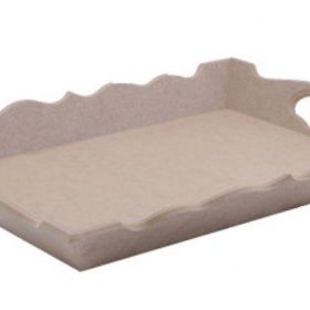 Artebella ATP012 45x36x7 cm Ahşap Mdf Tepsi