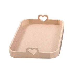 Artebella ATP063 45X33X8.5 cm Ahşap Mdf Tepsi