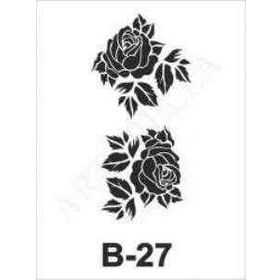 Artebella B-27 10X20 cm Stencil