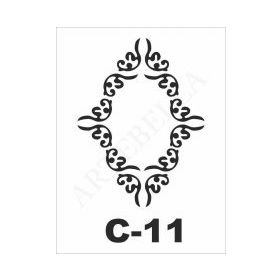 Artebella C-11 15X20 cm Stencil