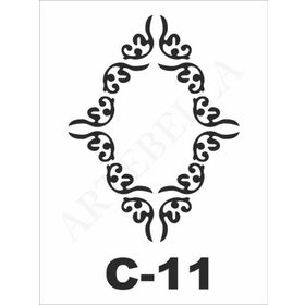 Artebella C-11 15X20 cm Stencil