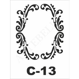 Artebella C-13 15X20 cm Stencil