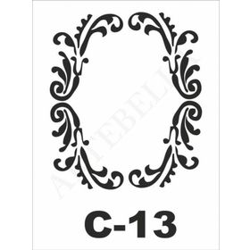 Artebella C-13 15X20 cm Stencil