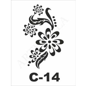 Artebella C-14 15X20 cm Stencil