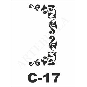 Artebella C-17 15X20 cm Stencil