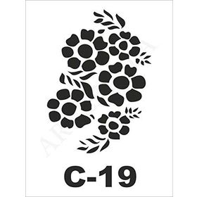 Artebella C-19 15X20 cm Stencil