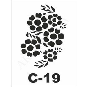 Artebella C-19 15X20 cm Stencil