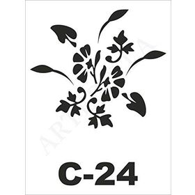 Artebella C-24 15x20 cm Stencil Şablon