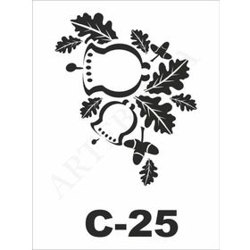 Artebella C-25 15X20 cm Stencil
