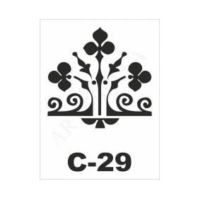 Artebella C-29 15x20 cm Stencil